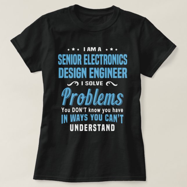 Camiseta Engenheiro Design Eletrônicos (Frente do Design)