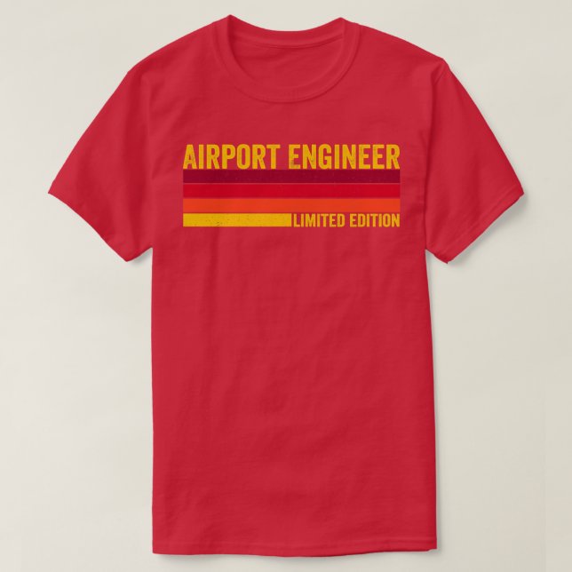 Camiseta Engenheiro do aeroporto (Frente do Design)