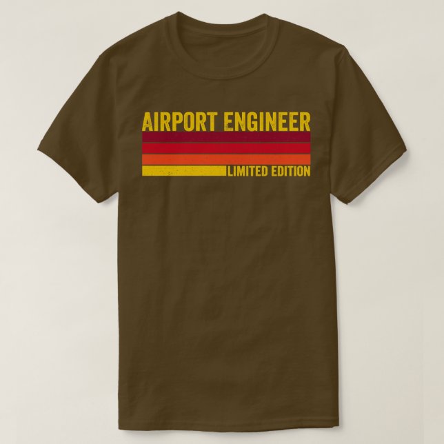 Camiseta Engenheiro do aeroporto (Frente do Design)