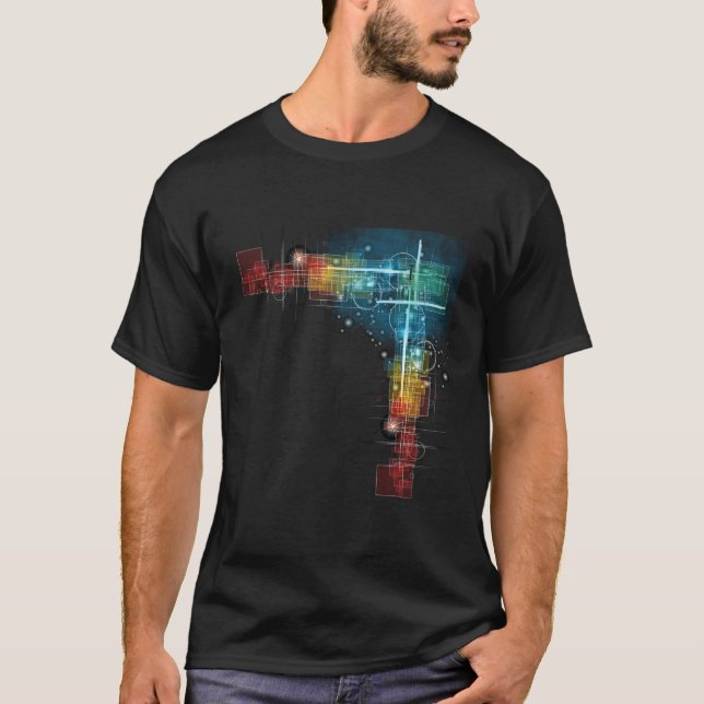 Camiseta Engenheiro do circuito do computador Oferece Nerd  (Frente)