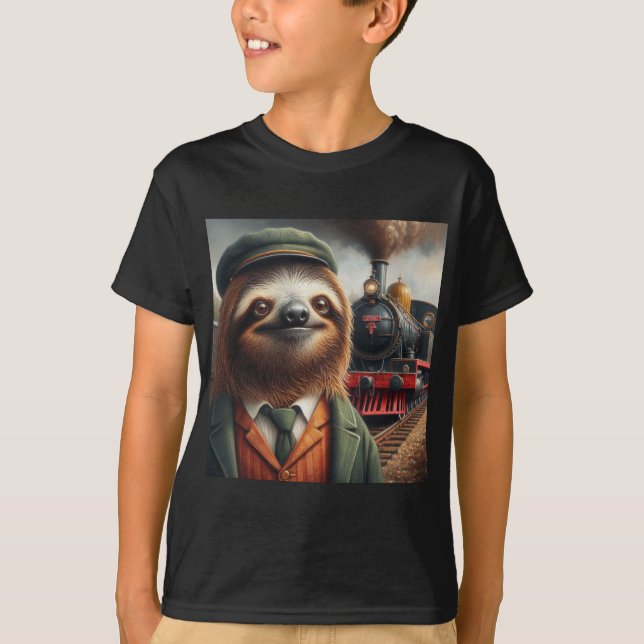 Camiseta Engenheiro do comboio (Frente)