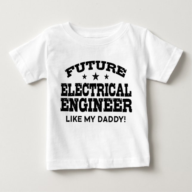 Camiseta Engenheiro Elétrico Futuro (Frente)