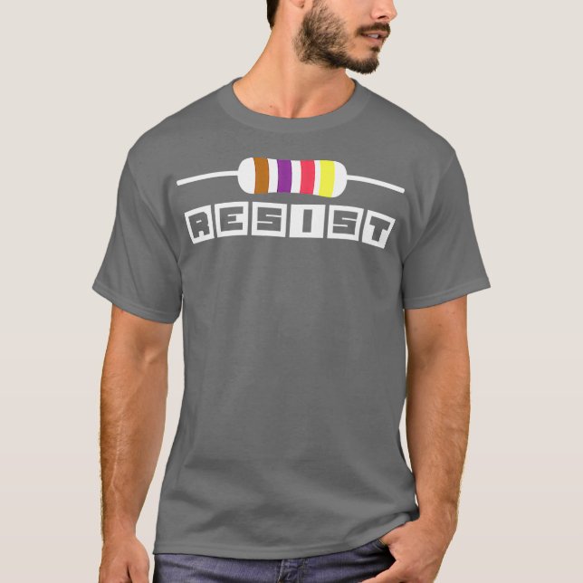 Camiseta Engenheiro elétrico resistente ao Funny (Frente)