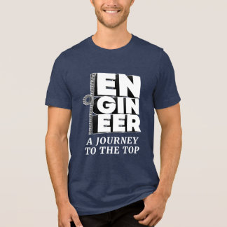 Camiseta Engenheiro em 3D - Uma jornada ao topo
