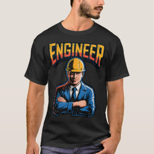 Camiseta Engenheiro Em Letras Gregas Stem Humor Nerd
