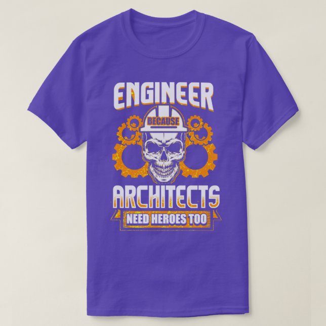 Camiseta Engenheiro engraçado (Frente do Design)
