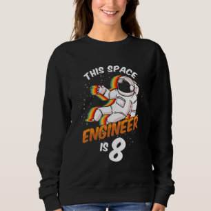 Camiseta Engenheiro Espaço 8 Anos Astronauta Nascer 2014 Oi