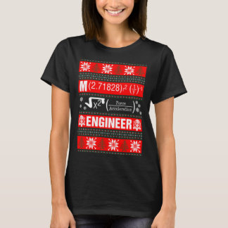 Camiseta Engenheiro feio de blusa de natal