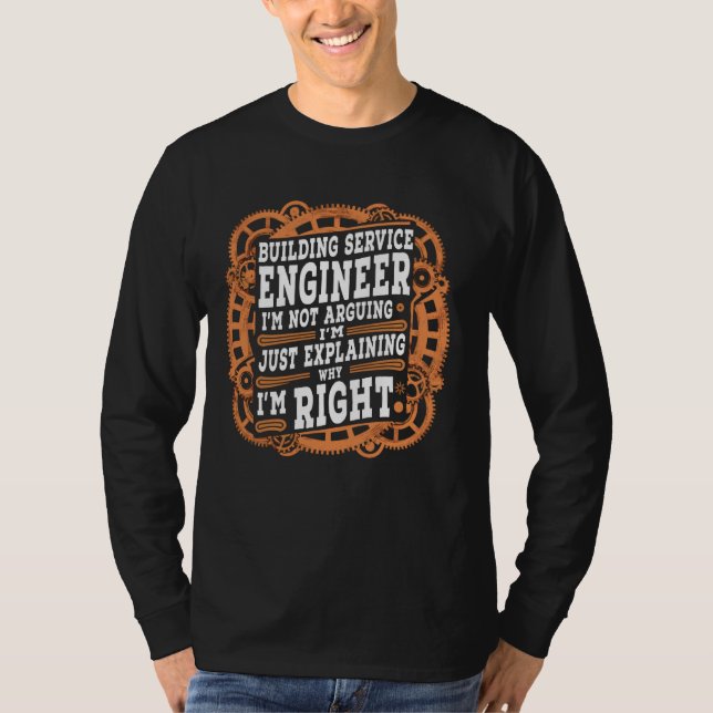 Camiseta Engenheiro Funny Sarcastic (Frente)