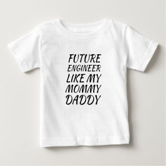 Camiseta Engenheiro Futuro Como Minha Pai Mamãe