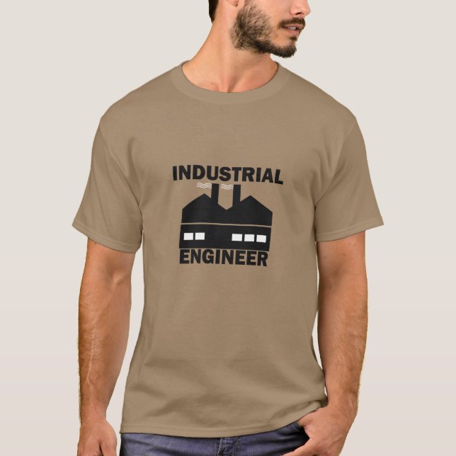 Camiseta Engenheiro industrial (Frente)