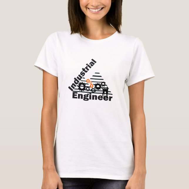 Camiseta Engenheiro industrial (Frente)