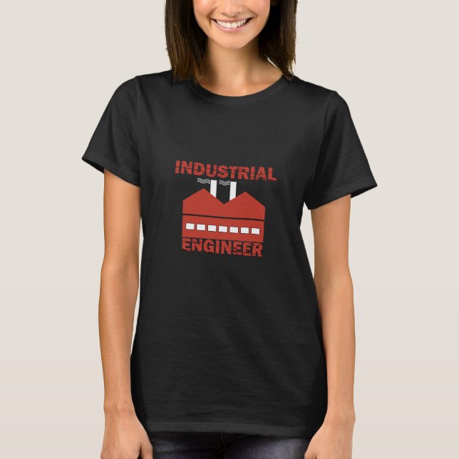 Camiseta Engenheiro industrial (Frente)