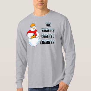 Camiseta Engenheiro mais legal Snowman