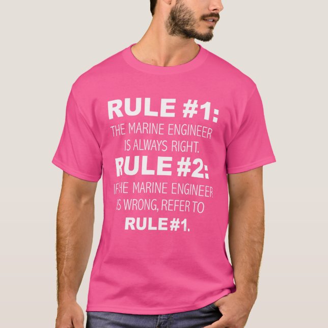 Camiseta Engenheiro Marinho É Um Graduado De Engenharia Sem (Frente)