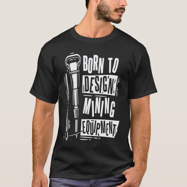 Camiseta Engenheiro Mecânico Civil de Minas (Frente)