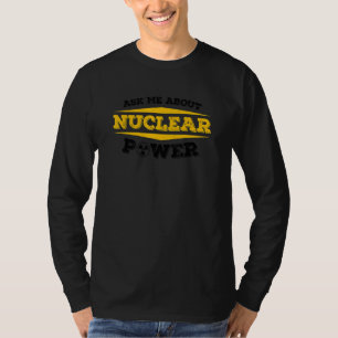 Camiseta Engenheiro Nuclear de Medicina Nuclear Radioativo