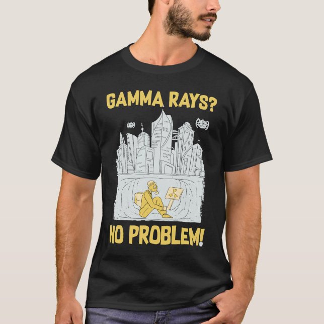 Camiseta Engenheiro Nuclear Gama Rays (Frente)
