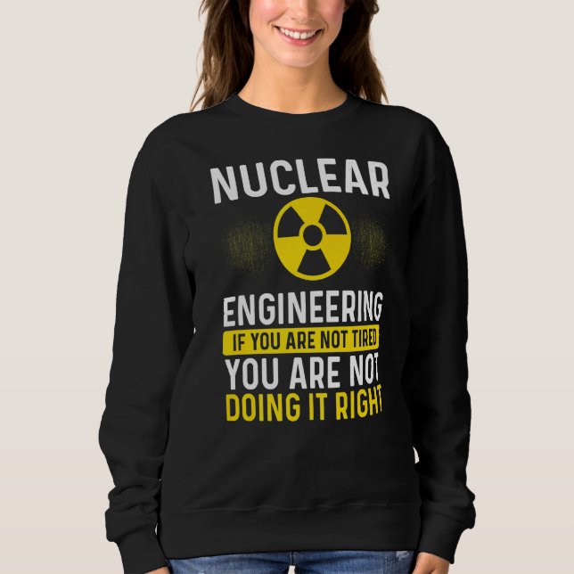 Camiseta Engenheiro Nuclear Se Eu Gerir O Programa De Engen (Frente)