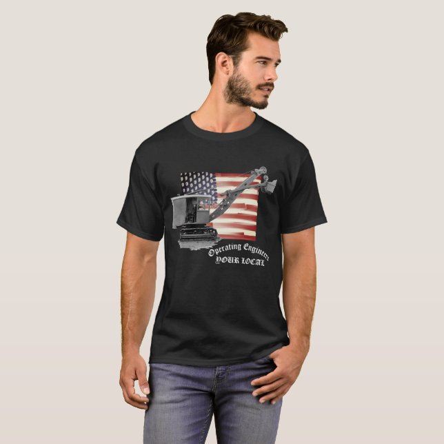 Camiseta Engenheiro Operacional Captura de Sinalizador de E (Frente Completa)