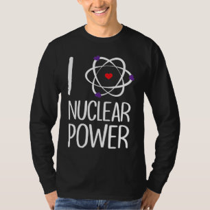 Camiseta Engenheiro Orgulhoso de Energia Renovável Nuclear
