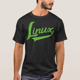 Camiseta Engenheiro para sistemas de TI Linu Nerd Geek Ret