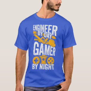 Camiseta Engenheiro Por Dia À Noite
