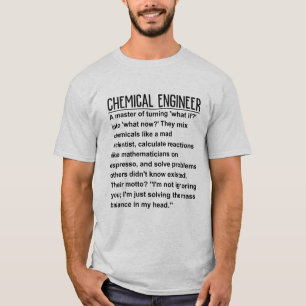 Camiseta Engenheiro químico