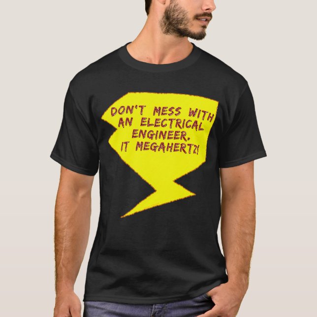 Camiseta Engenheiro Relâmpago (Frente)