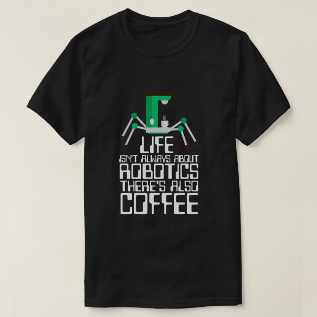 Camiseta Engenheiro Robótica Robótica de Engenharia Robótic (Frente do Design)
