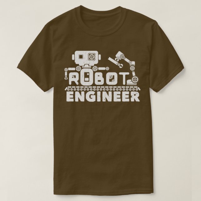 Camiseta Engenheiro Robotics (Frente do Design)