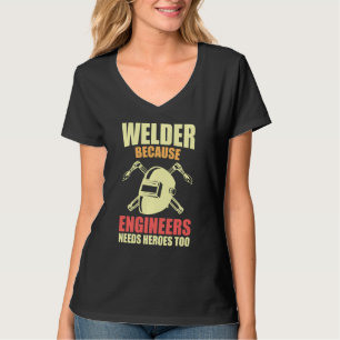 Camiseta Engenheiro Soldador Engraçado Dizendo Soldadura Pa