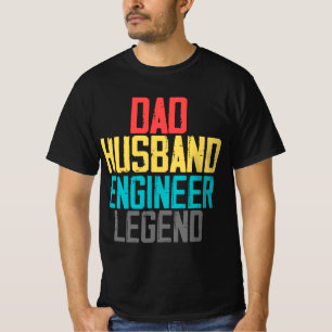 Camiseta Engenheiro Vintage da legenda do Engenheiro para m