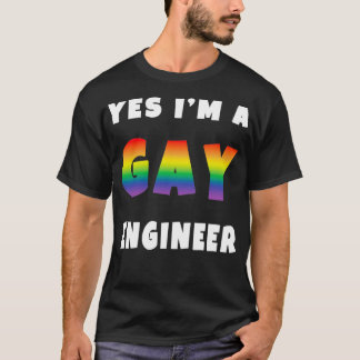 Camiseta Engenheiro YES Ix27M A GAY