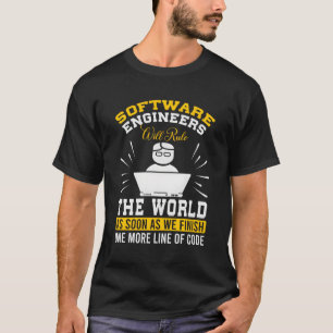 Camiseta Engenheiros de software Citar programador Codifica