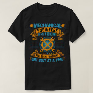 Camiseta Engenheiros mecânicos - Soluções com problemas