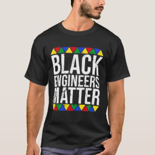 Camiseta Engenheiros Pretos Importam Orgulho Preto