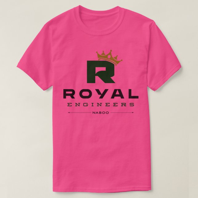 Camiseta Engenheiros reais (Frente do Design)