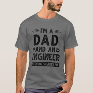 Camiseta Engi mecânico do Dia de os pais com Pai Engenheiro