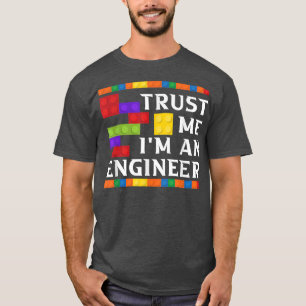 Camiseta Engineer Children Kids Toy Big Building Blocks Bui