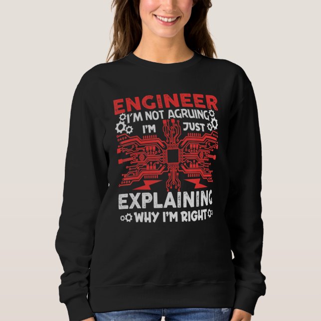 Camiseta Engineer I'm Not Arguing Electrical Engineering (Frente)