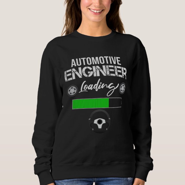 Camiseta Engineering Tees  Automotive Engineer Loading (Frente)