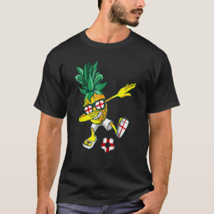 Camiseta England Dabbing Pineapple England Soccer English P