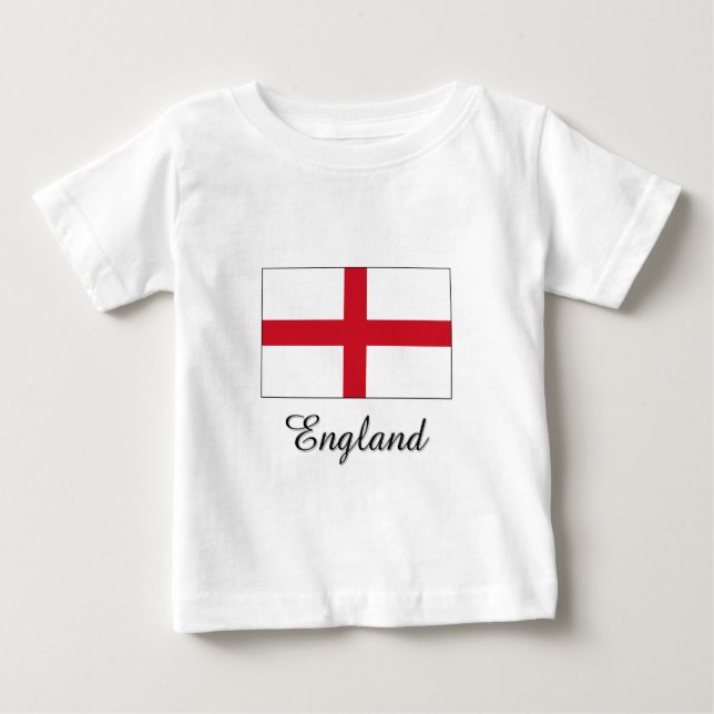 Camiseta England Flag Design (Frente)