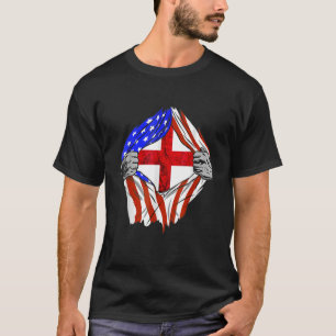 Camiseta England Flag EUA America English Roots