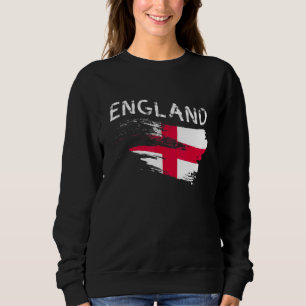 Camiseta England Flag Fan English Futebol Flag Do Reino Uni