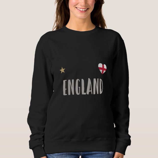 Camiseta England Football Fan Shirt English Flag (Frente)