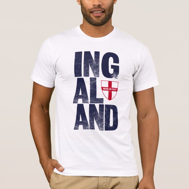 Camiseta England Ingaland White (Frente)