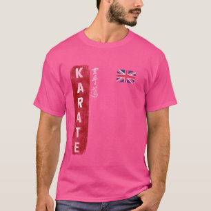 Camiseta England Karate English flag Kyokushinkai Dojo s
