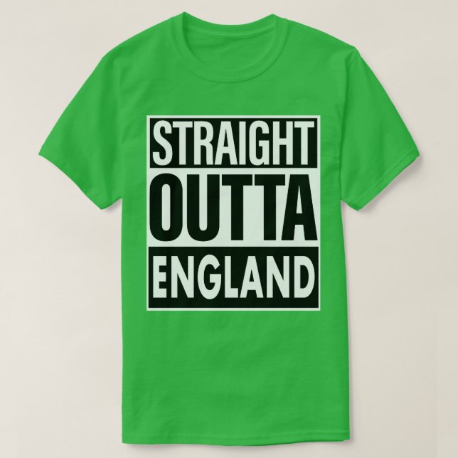 Camiseta England Name Hetero Outta England (Frente do Design)